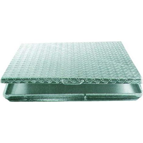 Coperchio per cisterna - con telaio : Dimensione - cm 50x50