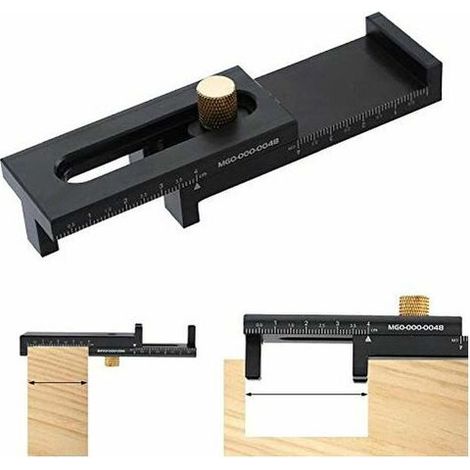 Green Mobility-Outils de travail du bois Pied à coulisse 540 mm en alliage d'aluminium Micromètre jauge d'espace intérieur extérieur Outil de travail du bois (1/5)
