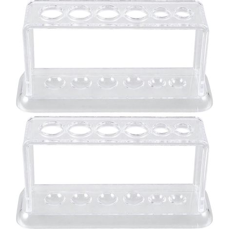 2er-Set Reagenzglasständer für Schullabore, professioneller Reagenzglasständer-16X8.5X5CM (1/3)
