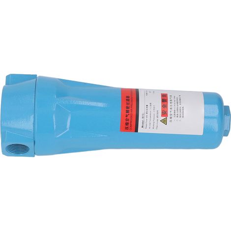 Filtre à air pour sécheur comprimé, filetage transparent, boîtier renforcé étanche, réservoir de stockage, classe S 015 (DN20 3/4 po), dégraissant (1/5)
