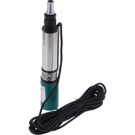 DC-Solarwasserpumpe für Tiefbrunnen, Tauchpumpe mit Batteriebetrieb, Bewässerung, DC24V 4SYDC24V/S5-25 (1/5)