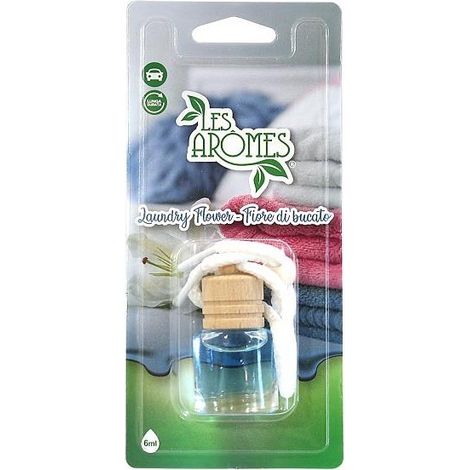 LES AROMES DEO AUTO BOTTIGLIA 6ML LAUDRY FLOWER