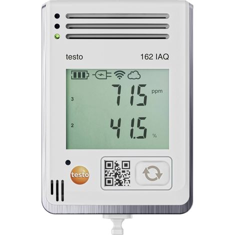 testo 0572 1626 162 IAQ Enregistreur de données multifonction Valeur de mesure CO2, pression atmosphérique, température (1/3)