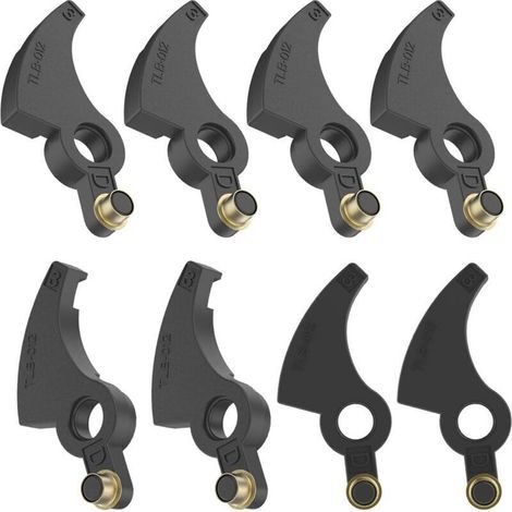 Lot de 8 leviers de rechange pour tondeuse Black & Decker 90567077 pour tondeuse à gazon NST2118 LST220 LST136