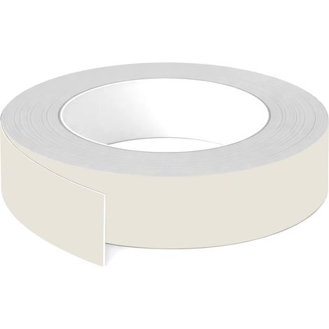 1x Bande de chant ABS sans colle 43 mm x 5 m épaisseur 0,8 mm facile à appliquer bricolage étagère meuble panneau plan de travail bois stratifié, Gris brume mat (1/3)