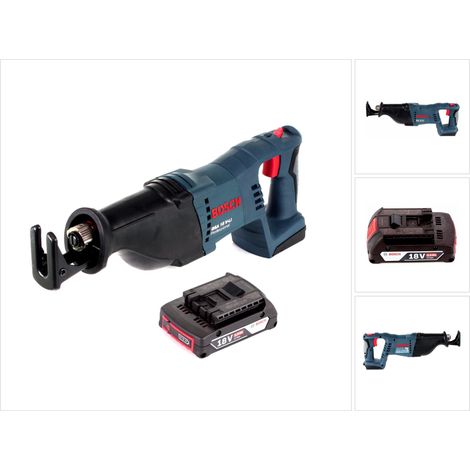 Bosch GSA 18 V-Li Professional Sega universale a batteria + 1x Batteria GBA 2,0 Ah - senza caricabatterie