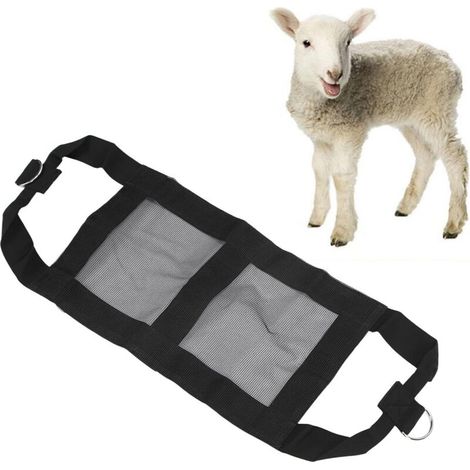 Wiegeschlinge, verstärktes Nylon, D-Ringe, verstellbare Gurte, für Kälber, Lämmer, Ziegen, Alpakas (1/5)