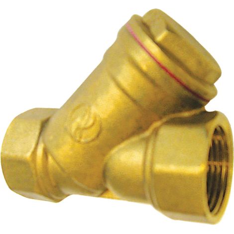 Filtro a rete in ottone - Cartuccia in acciaio inossidabile - Femmina - Femmina BSP 50x60