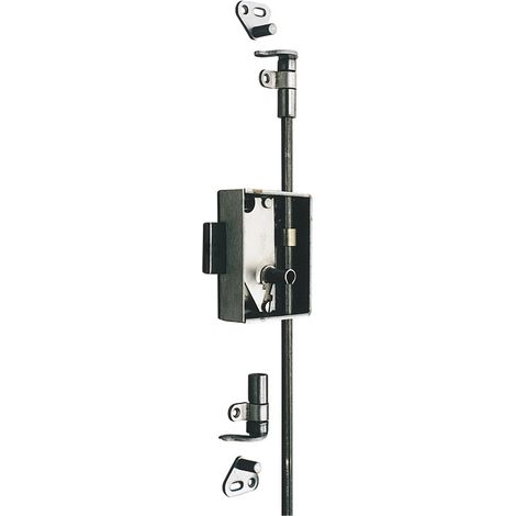 Serrure espagnolette - Axe : 30 mm - Sens : Droite - Largeur : 65 mm - DEVISMES