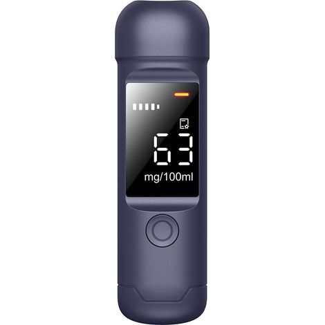 Testeur d'Alcool Portable Écran LCD Digital Mini Détecteur Taux d'Alcool Respiratoire (1/5)