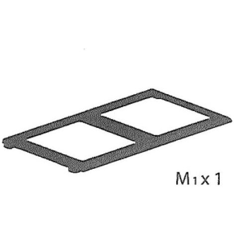 R CORNICE M1x1 x PATTUMIERA 2 ANTE CM. 68X37X90H ART PLAST