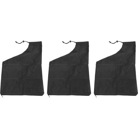 Lot de 3 sacs de vidage pour souffleur de feuilles, en tissu Oxford 420D imperméable, pour le rangement sous vide et l'entretien des pelouses. (1/5)