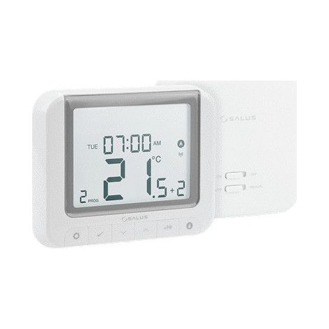 Thermostat numérique programmable sans fil – Gestion de chauffage connecté – Grand écran LCD – Modulation Opentherm – RT520RF – Salus