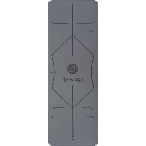 YM10 Yogamatte TPE grau TPE HMS (1/5)