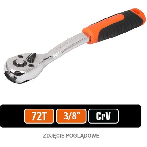 Carraca de 3/8" 72T / teger (1/3)
