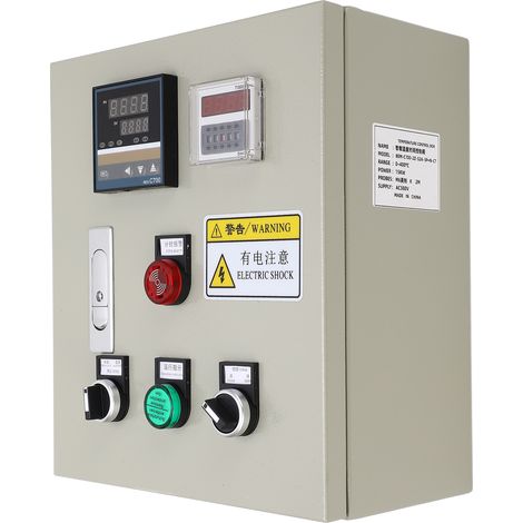 15-kW-Drehstrom-380-V-PID-Temperaturregler, hochpräziser digitaler Steuerkasten, intelligenter Thermostat, Digitalanzeige, Industrieheizung (1/5)