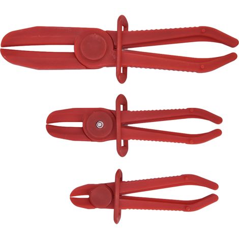 3 Pinces à Durite de Carburant, Clips de Frein en Nylon, Lot d'Outils 3 Pièces pour Atelier et Usine (1/5)