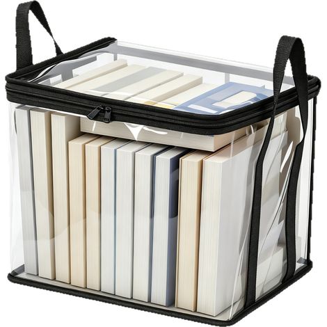 Sacs de rangement transparents pour vêtements, livres et autres objets, parfaits pour la maison, appartement, ferme, grenier, voyage (1/5)