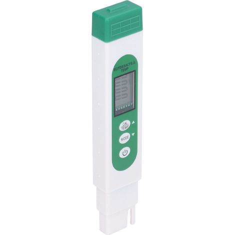 5-in-1 Wasserqualitätstester: TDS, EC, Salz, SG, Temperatur, Digitalanzeige für Trinkwasser (1/5)