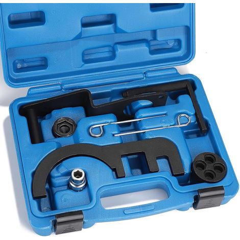 Kit d'Outils de Calage pour BMW N47/N47S/N57/N57S, Moteurs Diesel 4 et 6 Cylindres, Blocage Arbre à Cames & Chaîne de Distribution Compatible 1/3/5/X Series (1/5)
