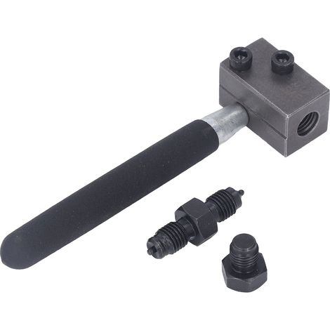 Outil à double évasement pour tuyaux de frein 3/16 po, évasements SAE à 45 degrés, acier au carbone pour tubes automobiles en acier, nickel et cuivre (1/5)