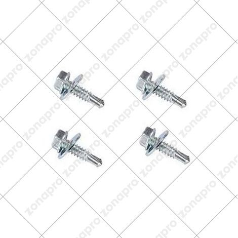 4 Tornillos Con 4 Arandelas Para Fijación Rack 1M FAAC 390178 4PCS