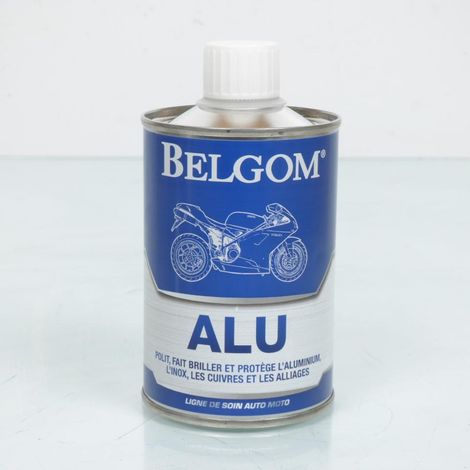 250ml Flasche Belgom Alu-Pflegecreme für Auto Motorrad Roller (1/2)
