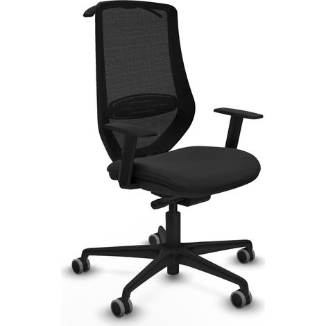 Piqueras-y-crespo Silla Mardos Bürostuhl schwarz (1/3)