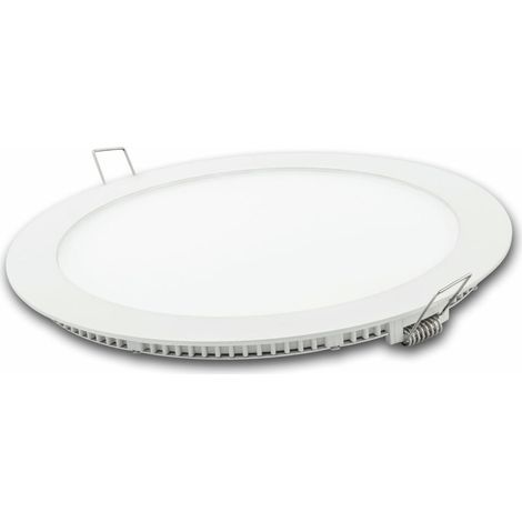 Downlight LED Redondo Blanco 24W Cálida Matel (1/3)