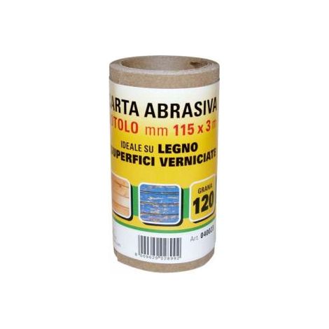 Minirotolo tela abrasiva multiuso 3 mt.