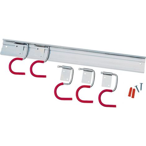CONNEX - BARRA PORTA ATTREZZI CON GANCIPIU' VITI - 40 CM.