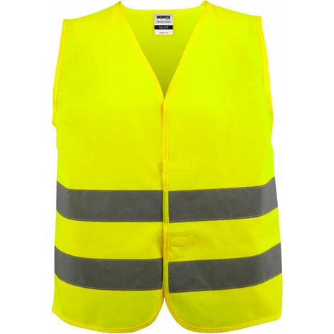 Chaleco reflectante amarillo workfit talla xl (1/3)