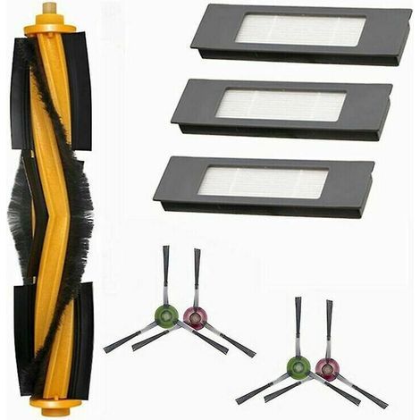 Pour Ecovacs Ozmo 920/950/t5/t8/t8 Aivi/ N8 Pro+ Brosses filtrantes Hepa - SSXJV THSINDE (1/5)
