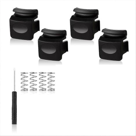 Set mit 4 schwarzen Ersatzknöpfen für 24-oz- und 32-oz-Flaschen. (1/5)