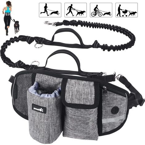 Canicross Dog Lead, Hands Free Lead for Dogs up to 50 kg (1/5)