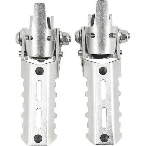folding Bottom Bracket Clamp For (silver) Bmw R1250gs R1200 Gs Adv Front Foot Pedals Motorcycle Modification Parts (1/5)