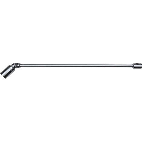 3/8" Douilles articulée pour bougies, longue, 16 mm (1/3)