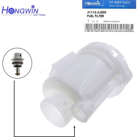 Convient aux automobiles modernes, filtre à carburant neuf + régulateur de pression de carburant 31112-3J500 (1/5)