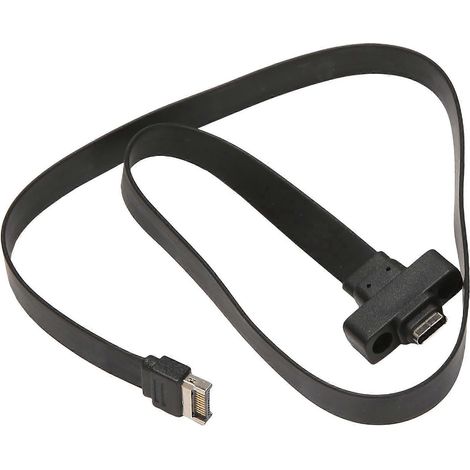Câble d'extension USB 3.1 de type E vers type C en façade, 2e génération (1/5)