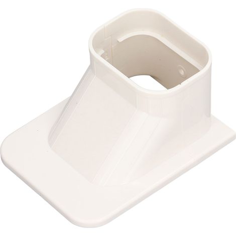 PVC-Wandabdeckung 4101 Serie 80 Dekorative Schutzabdeckung für Klimaanlagenschläuche (1/5)