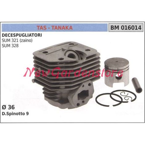 Cilindro pistone segmenti TAS motore decespugliatore SUM 321 328 016014
