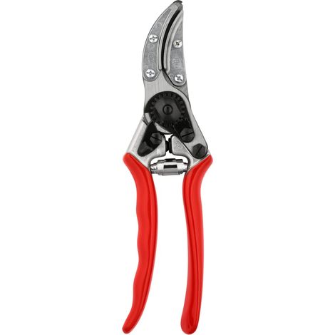 Sécateur cueilleur pour fleurs et roses avec système de maintien de tige, bypass, 210 mm, diamètre de coupe 10 mm, grande main pour droitier L, sécateur fabriqué en Suisse (1/2)