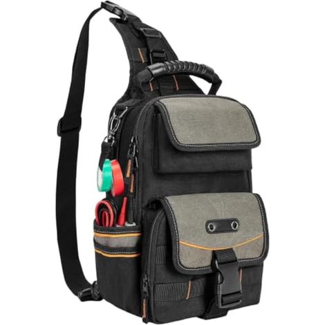Sac à outils de service – Sac à dos imperméable en tissu Oxford avec (1/5)