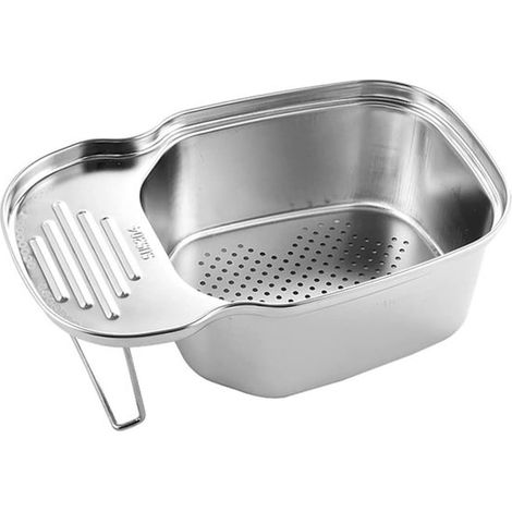 Edelstahl-Abflusssieb，geeignet für das Spülbecken，geeignet für das Spülbecken (1/5)