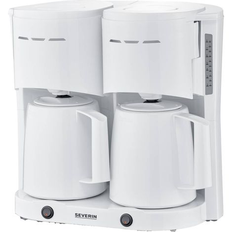 Severin KA 9314 Macchina per il caffè Bianco Capacità tazze=16 Isolato (1/5)
