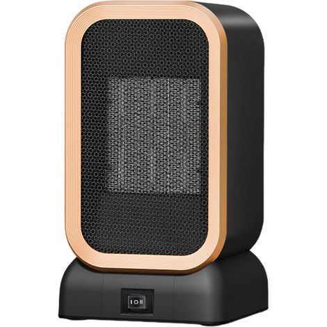 Small hot air blower, heats up quickly, black electric heating element conforms to European standards. (1/4)
