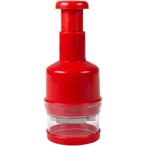 Hachoir manuel, utilisation rapide à la main / Hachoir (blanc)-Red (1/5)