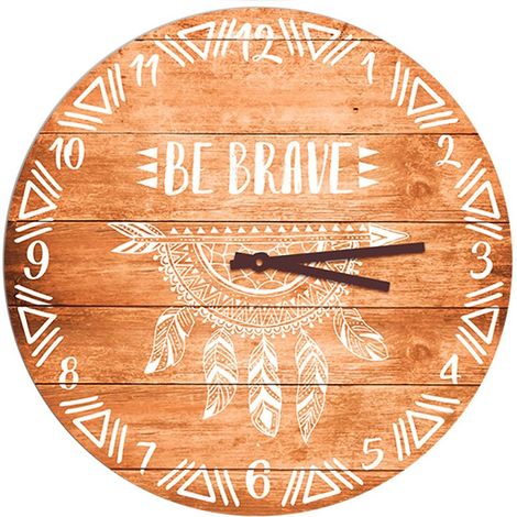 Pendule ronde Boho 40 cm