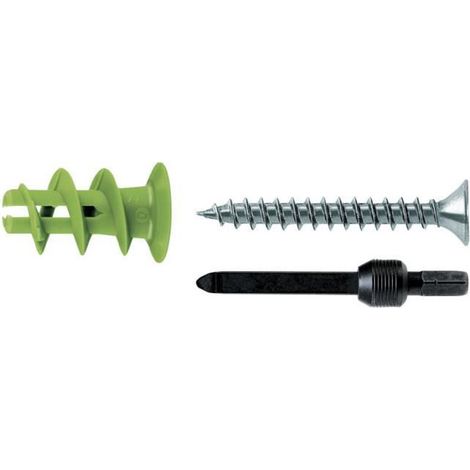 Fischer chevilles GK, S, vert, 524869 (1/4)