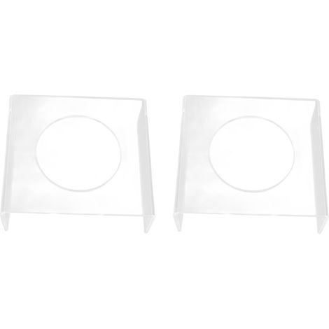 2 Supports transparents pour ballon en acrylique, présentoir stable et antiraiure, support polyvalent pour football, basketball, volleyball (1/5)